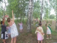 Развлекательная программа «Особенности русского народного хоровода» в деревне Свингино