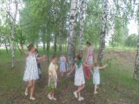 Развлекательная программа «Особенности русского народного хоровода» в деревне Свингино